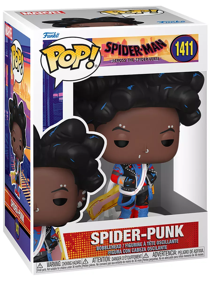 Фигурка Funko POP! башкотряс Марвел Человек паук Spider-Punk