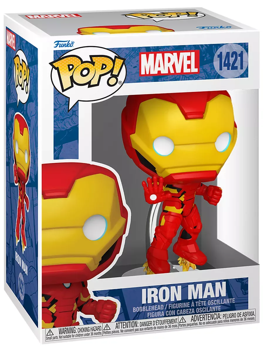 Фигурка Funko POP! башкотряс Марвел New Железный человек