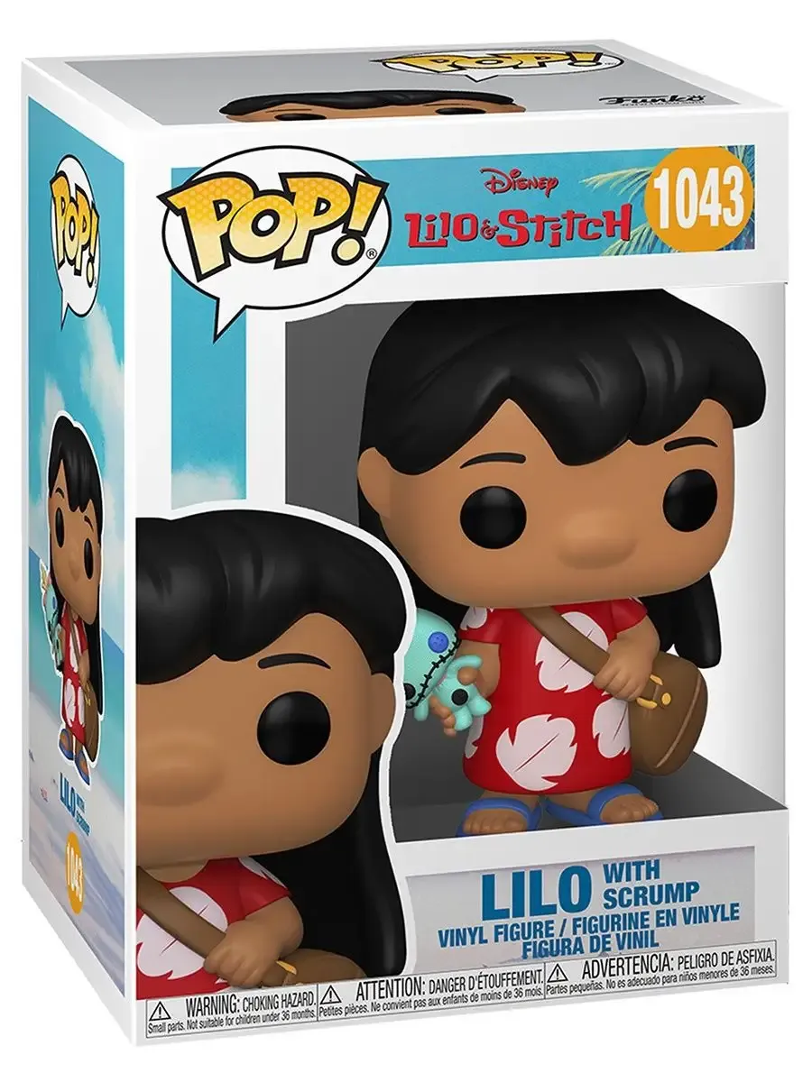 Фигурка Funko POP! Дисней Лило и Стич Lilo with Scrump