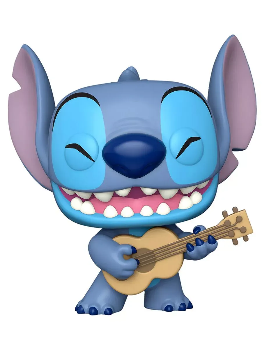 Фигурка Funko POP Дисней Лило и Стич Stitch w/Ukelele 10
