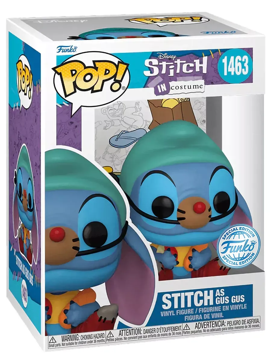 Фигурка Funko POP! Дисней Лило и Стич Stitch Гас Гас Фигурка Funko POP! Дисней Лило и Стич Stitch Гас Гас