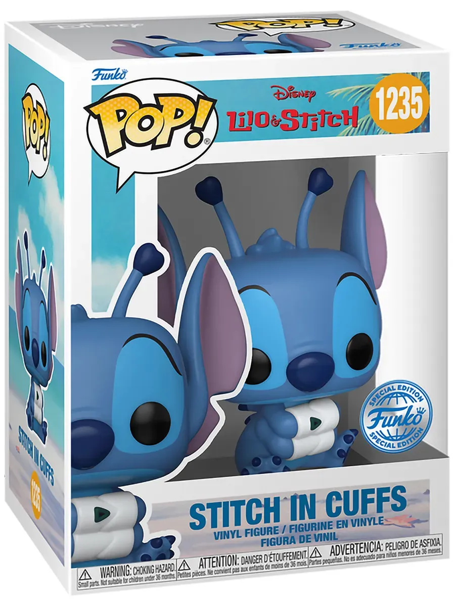 Фигурка Funko POP! Дисней Lilo & Stitch Stitch In Cuffs Exc