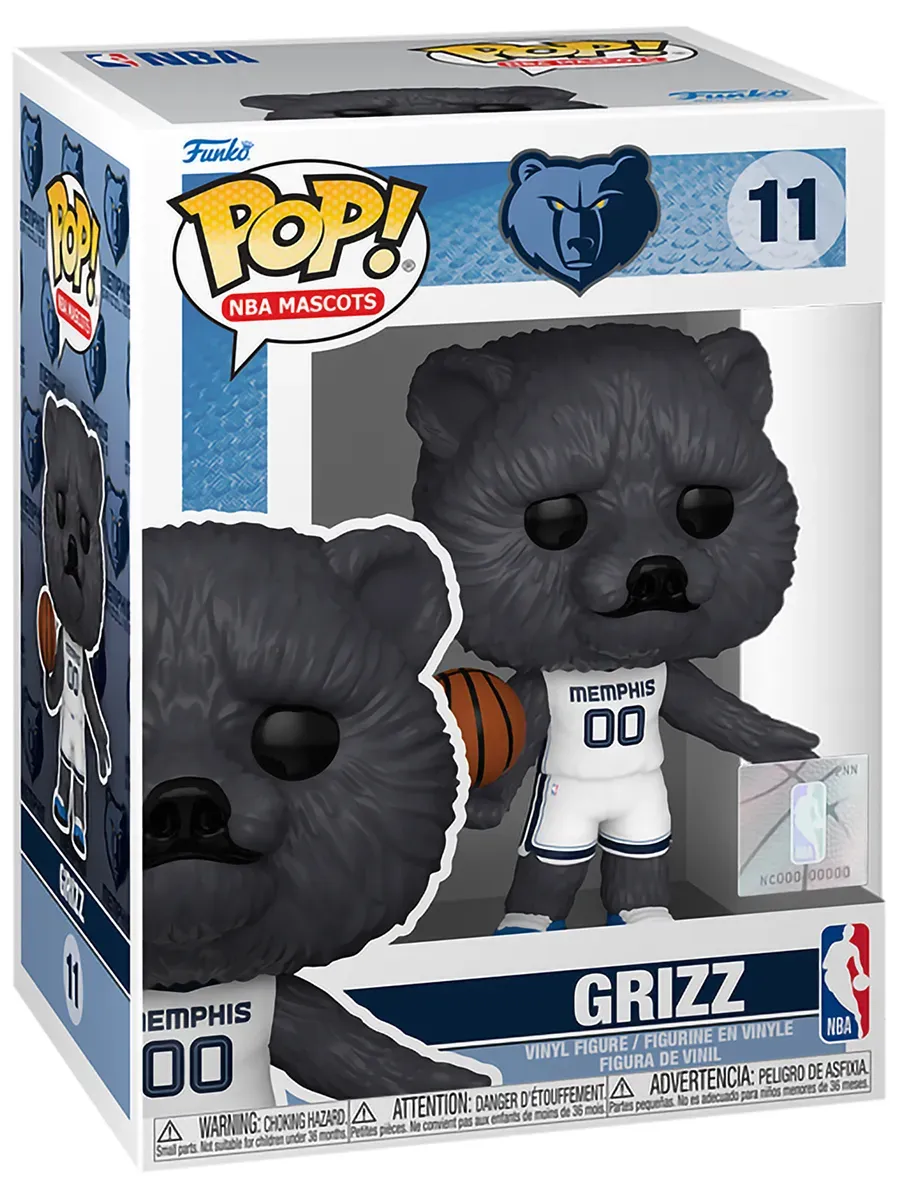 Фигурка Funko POP! NBA Mascots Memphis Grizz (11) 79629