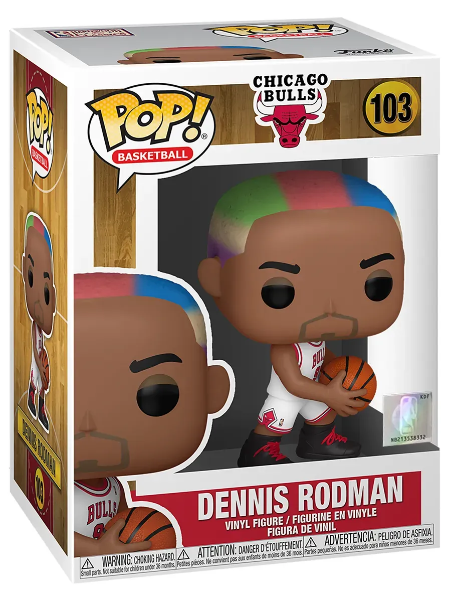 Фигурка Funko POP! NBA Legends Dennis Rodman (Bulls Home)