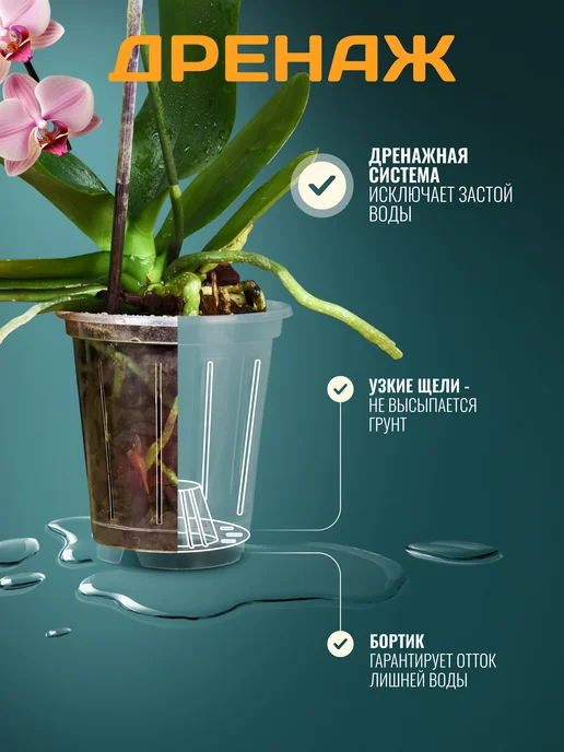 Belono Кашпо со вставкой 0,75л 0,4л - набор из 2шт, 0,75 л, 0,4 л, фото 5