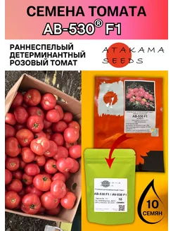 Семена томата АВ-530 F1 10 штук Atakama Seeds 276713032 купить за 176 ₽ в интернет-магазине Wildberries