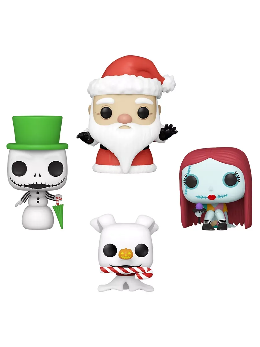 Набор фигурок Funko POP! Disney TNBC Jack/Zero/Sally/Sandy