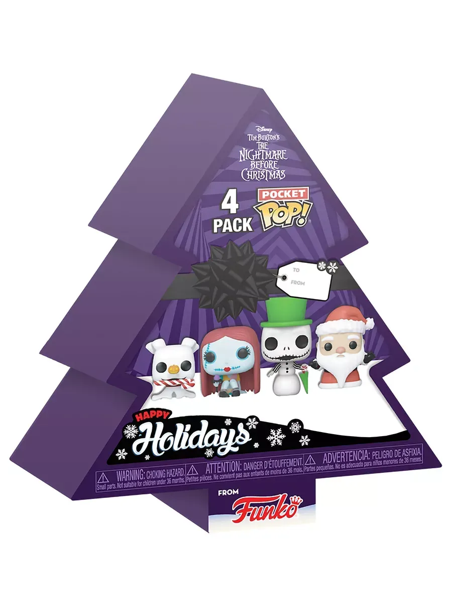 Набор фигурок Funko POP! Disney TNBC Jack/Zero/Sally/Sandy