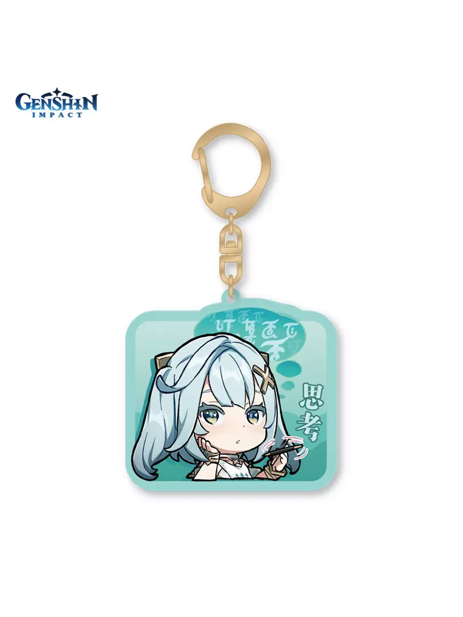 Брелок акриловый Геншин Импакт Chibi Faruzan Фарузан