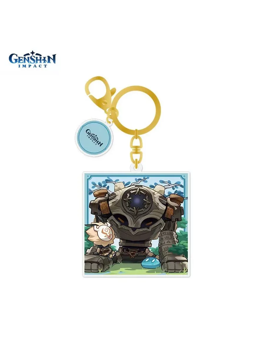 Брелок Геншин Импакт акриловый '23 Fontaine Chibi Ruin Guard