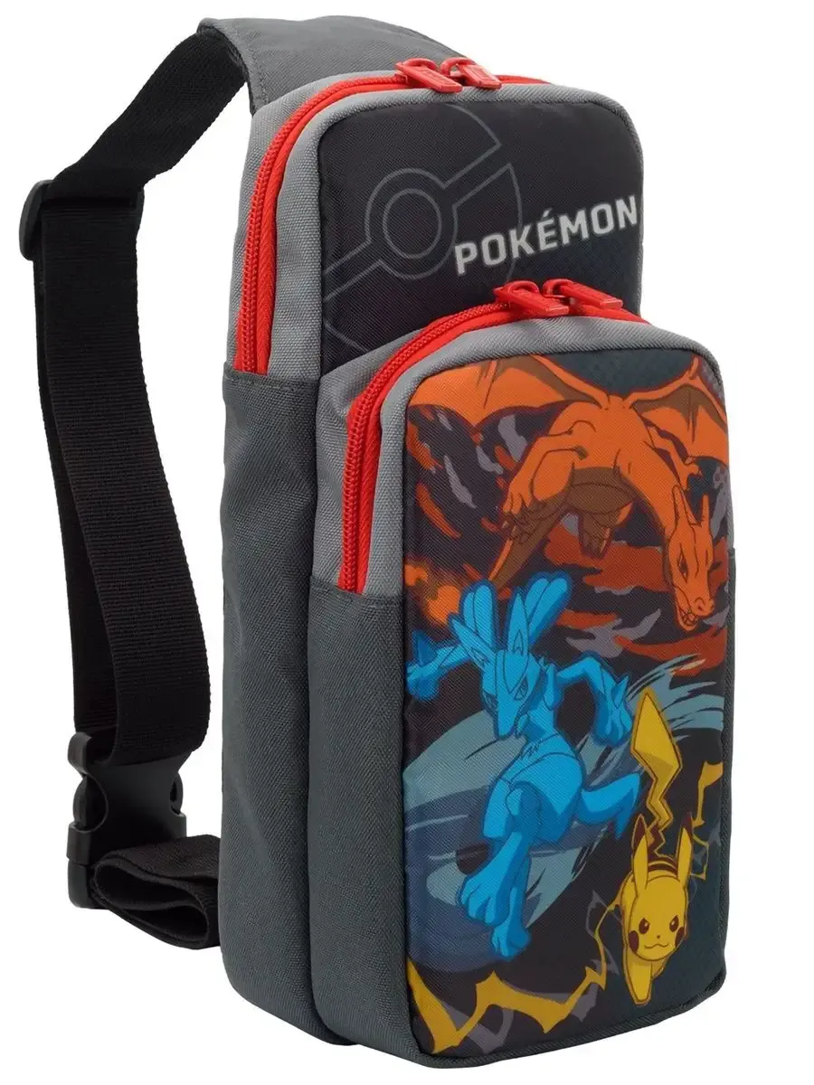 Сумка Hori Adventure Pack Lucario/Pikachu для консоли Switch
