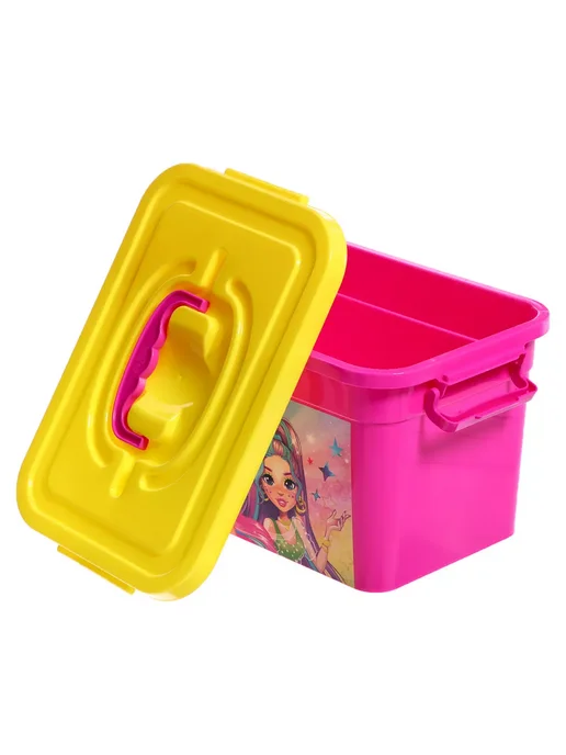 Соломон Ящик для хранения игрушек " Модницы " 6,5 л, 6,5 л, фото 2
