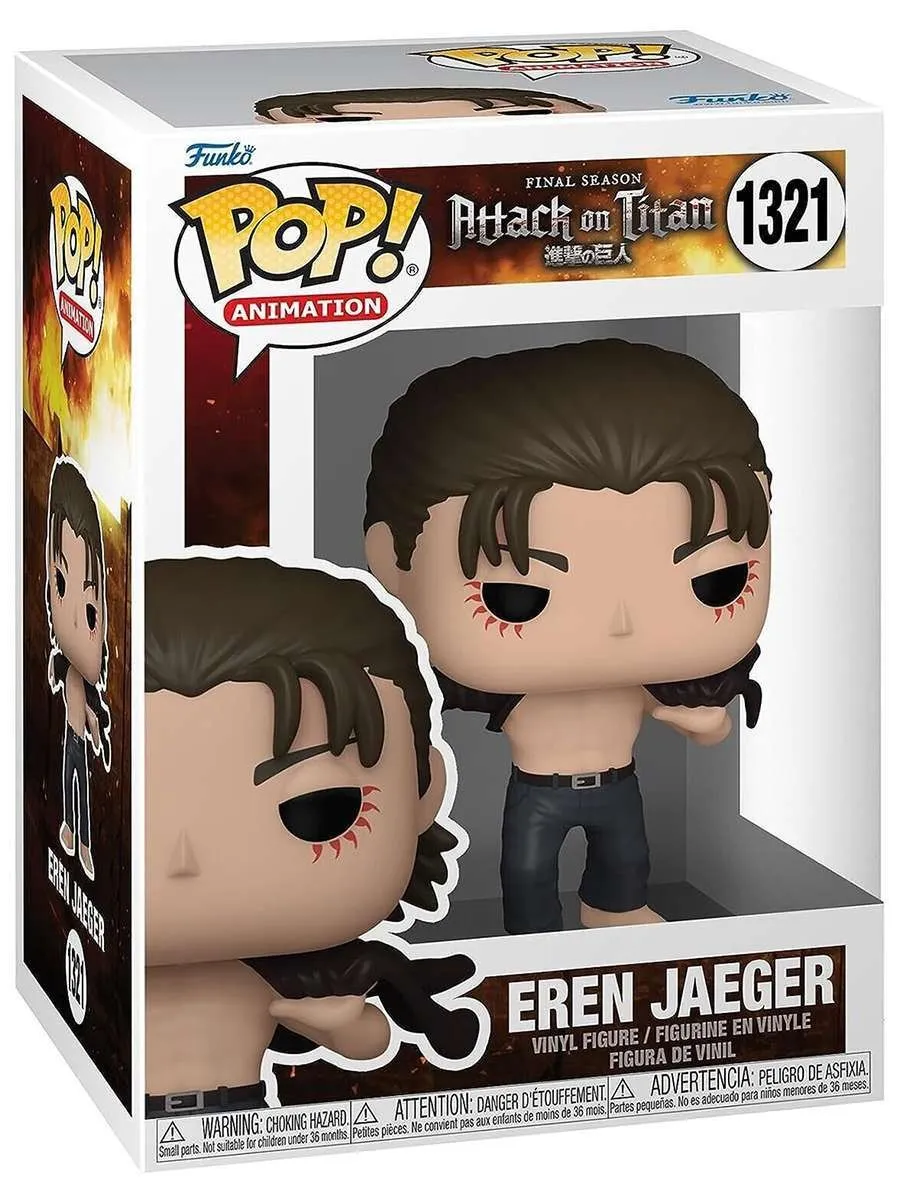Фигурка Funko POP! аниме Атака титанов Эрен Йегер Фигурка Funko POP! аниме Атака титанов Эрен Йегер