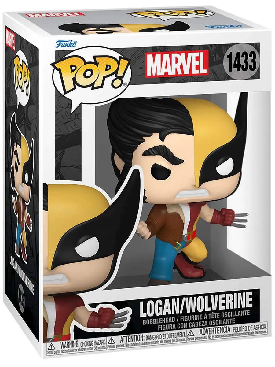 Фигурка Funko POP! башкотряс Марвел Сплит Логан / Росомаха