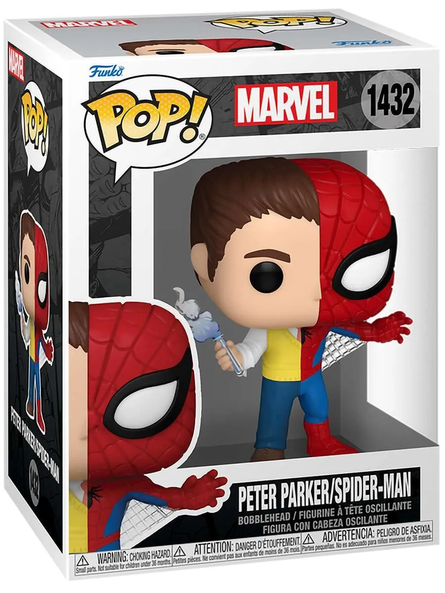 Фигурка Funko башкотряс Марвел Сплит Питер / Человек-паук