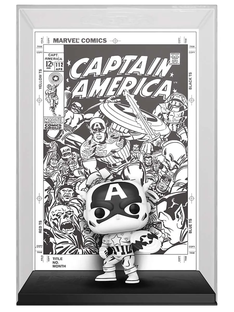 Фигурка Funko POP! Comic Covers Марвел Капитан Америка #112
