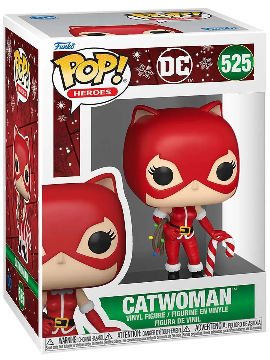 Фигурка Funko POP! Heroes DC Holiday'24 Женщина-кошка (525)