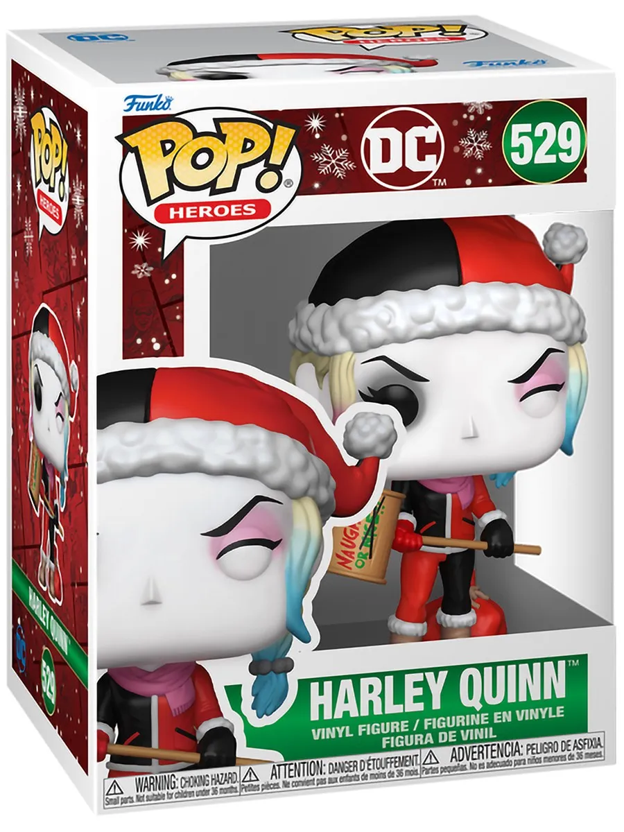 Фигурка Funko POP! Heroes DC Holiday'24 Харли Квинн (529)
