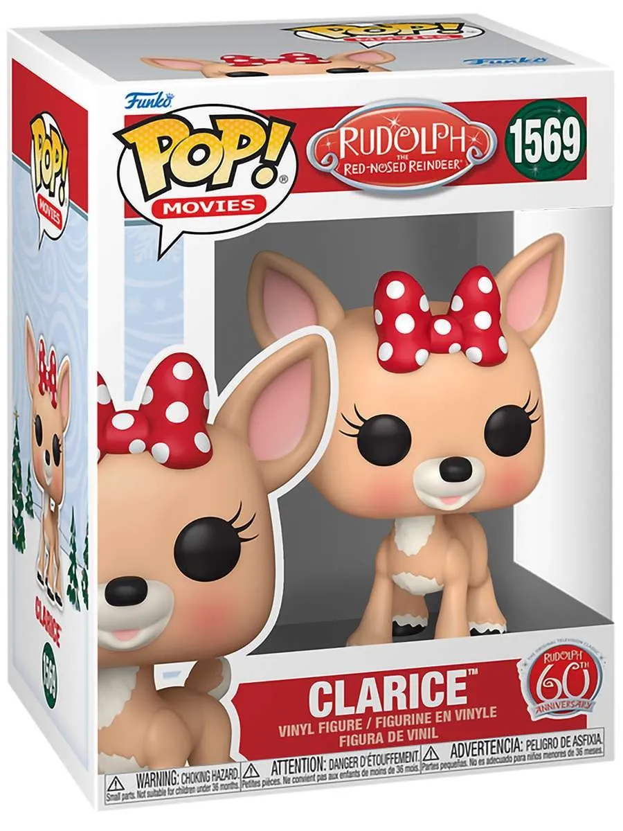 Фигурка Funko POP! Movies Рудольф 60th Clarice (1569) 81040