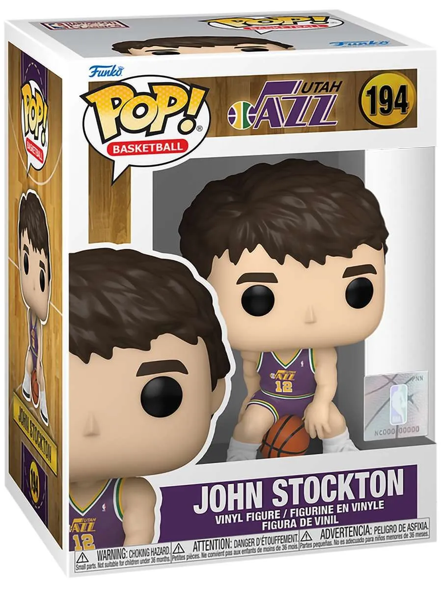 Фигурка Funko POP! NBA Jazz RS Джон Стоктон (194) 79679