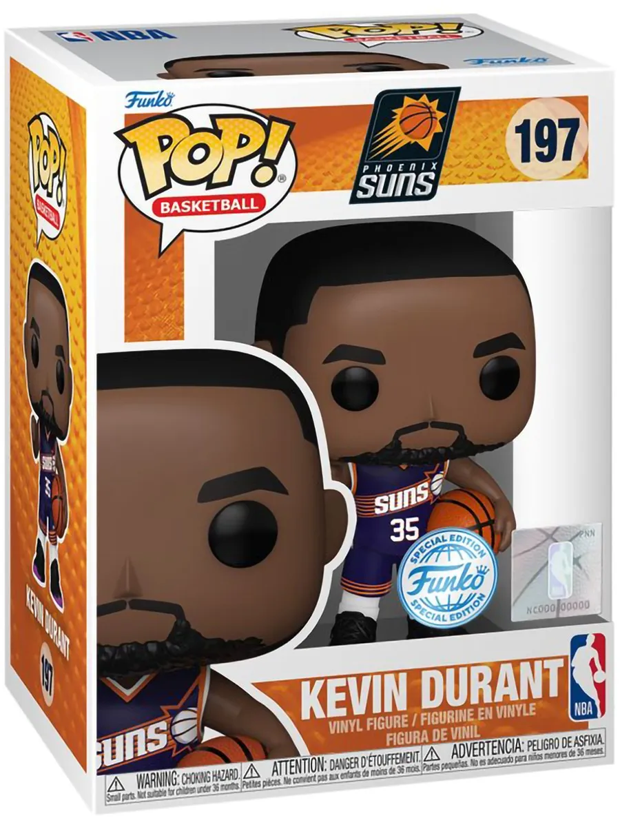 Фигурка Funko POP! NBA Suns Кевин Дюрант (Icon Edition)