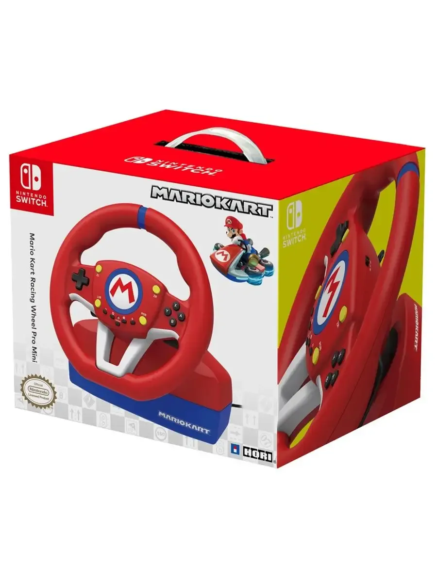 Руль Hori Mario Kart racing wheel pro (NSW-204U)