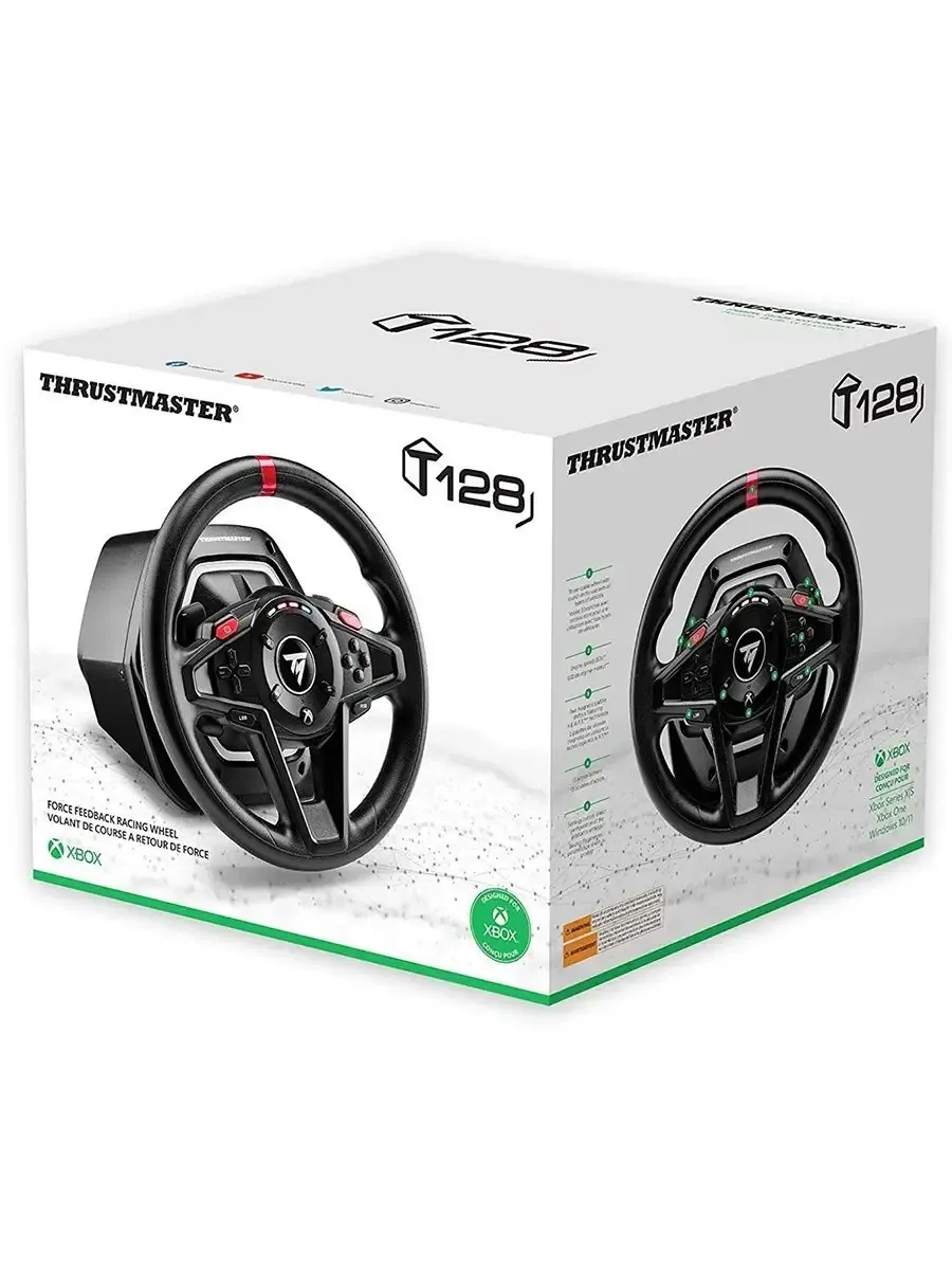 Руль Thrustmaster T128, Xbox Series X, Xbox Series S, PC Руль Thrustmaster T128, Xbox Series X, Xbox Series S, PC