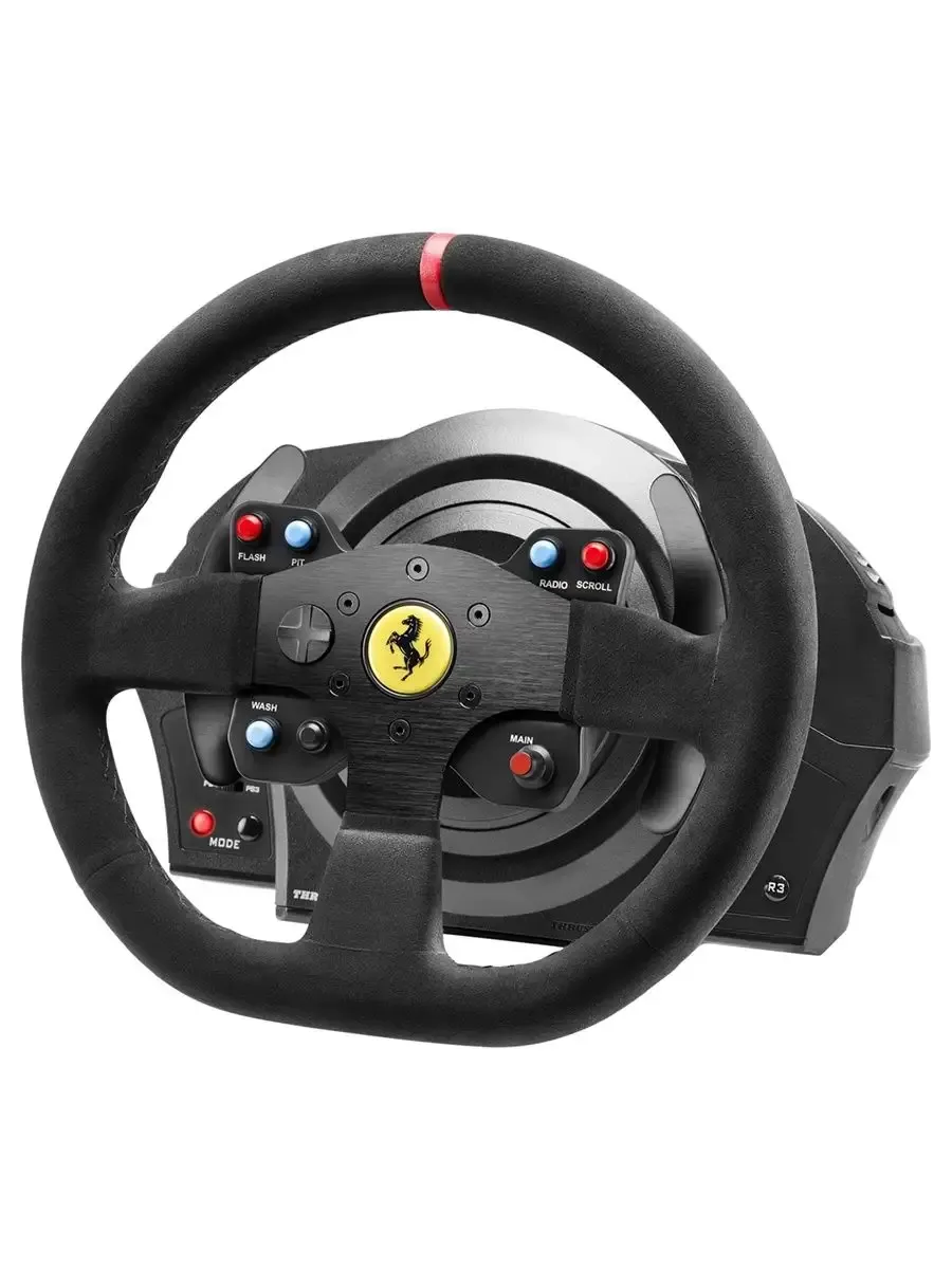 Руль T300 Ferrari Integral Rw Alcantara ed eu, PS4/PS3 Руль T300 Ferrari Integral Rw Alcantara ed eu, PS4/PS3