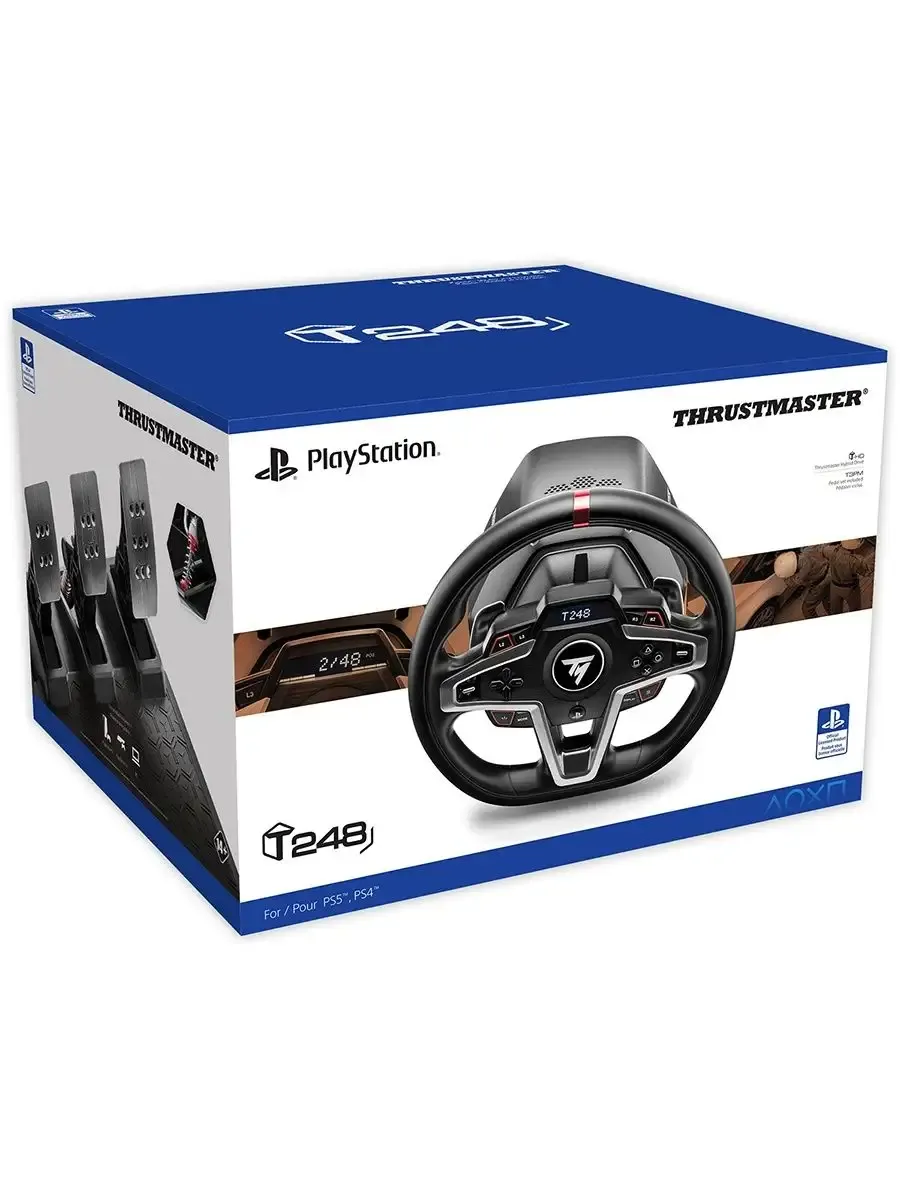 Руль Thrustmaster T248P, PS5, PS4, PC Руль Thrustmaster T248P, PS5, PS4, PC