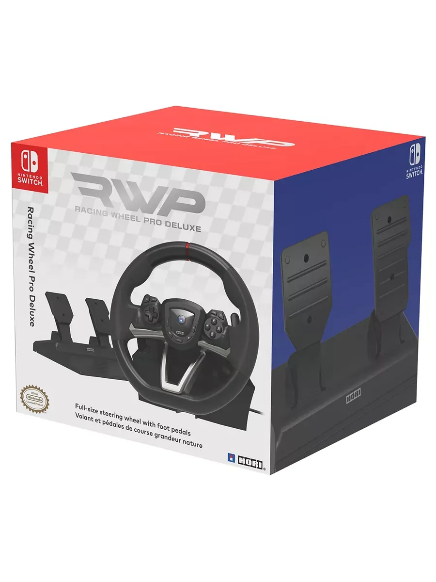 Руль Hori Racing wheel pro Deluxe Nintendo Switch NSW-429U