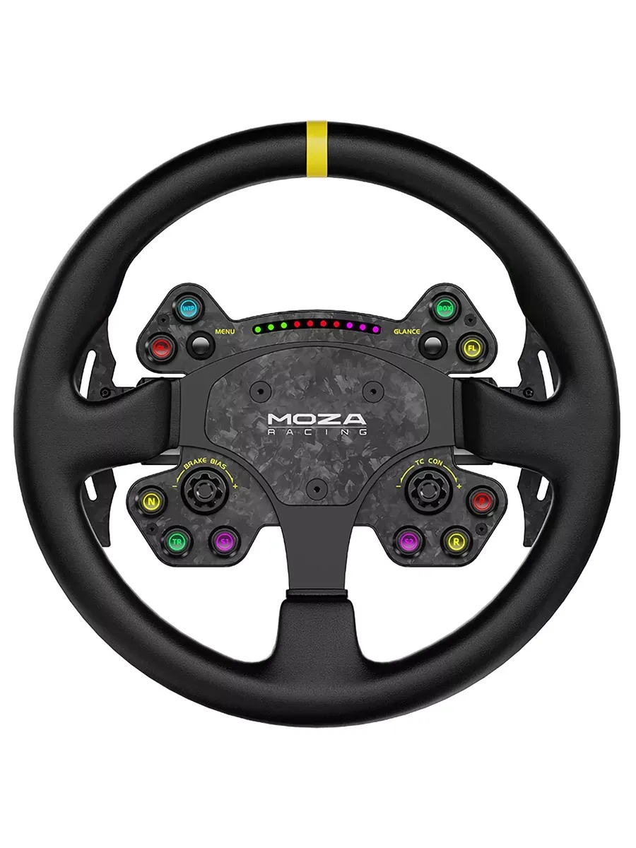 Съемное рулевое колесо MOZA RS V2 Steering Wheel Leather
