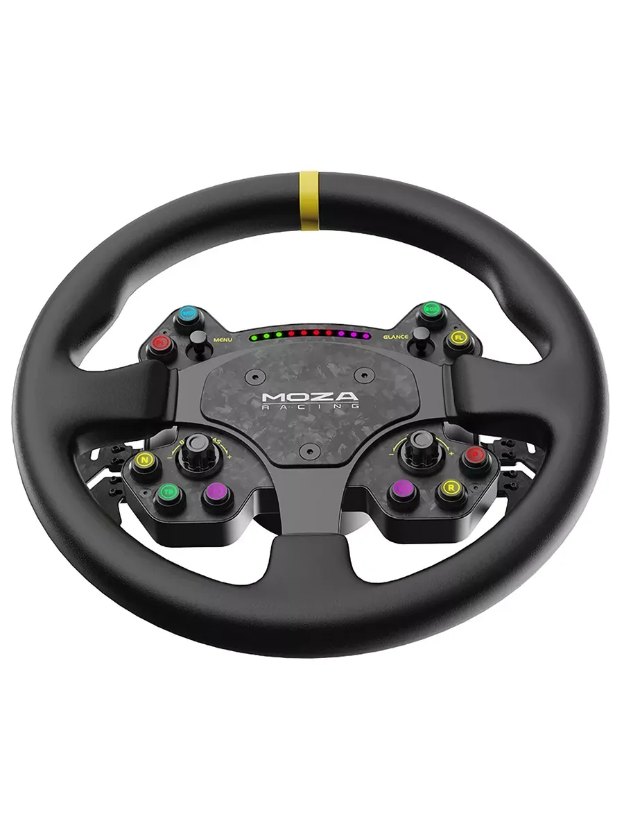Съемное рулевое колесо MOZA RS V2 Steering Wheel Leather