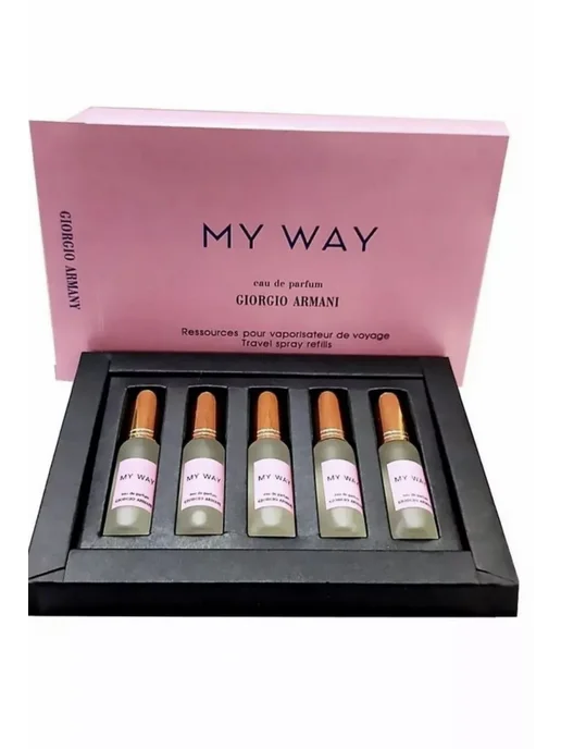Парфюмы 5в1 Набор подарочный 5 по 12 мл GIORGIO ARMANI My Way, 12 мл, фото 2