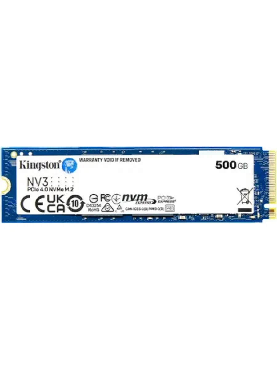SSD диск SNV3S 500G, 500 ГБ PCI-Express Kingston 276955080 купить за 12 057 ₽ в интернет‑магазине Wildberries