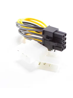 Переходник 2 MOLEX - ATX 8pin (дополнительное питание ... OINO 276955451 купить за 176 ₽ в интернет-магазине Wildberries