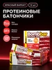 Протеиновые батончики без сахара Красный бархат, 12шт х 60г BombBar 277008039 купить за 1 220 ₽ в интернет‑магазине Wildberries