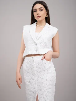 Костюм двойка с юбкой ADIL woman collection 277014871 купить за 3 412 ₽ в интернет-магазине Wildberries