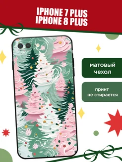 Новогодний чехол на iPhone 7 Plus iPhone 8 Plus