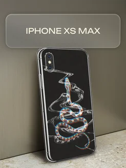 Новогодний чехол на Apple iPhone XS Max с рисунком