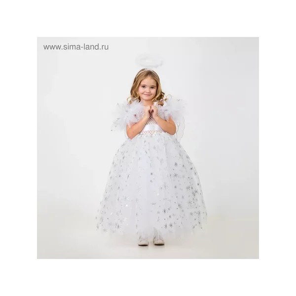 Карнавальный костюм "Ангел" сделай сам корсет ленты, брошки