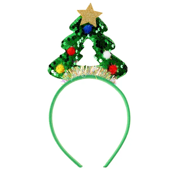 Карнавальный ободок новогодний Ёлочка Микс