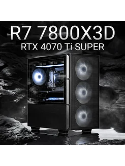 R7 7800X3D 4070 Ti Super 16 DDR5 32 SSD 2000 LIScomp 277109627 купить за 258 111 ₽ в интернет-магазине Wildberries