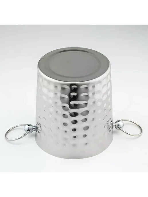 moonglee Ведро для льда Чеканный 5.2 л 25х20х20.5 см 201 сталь, 25x20x20.5 см, 5,2 л, фото 5