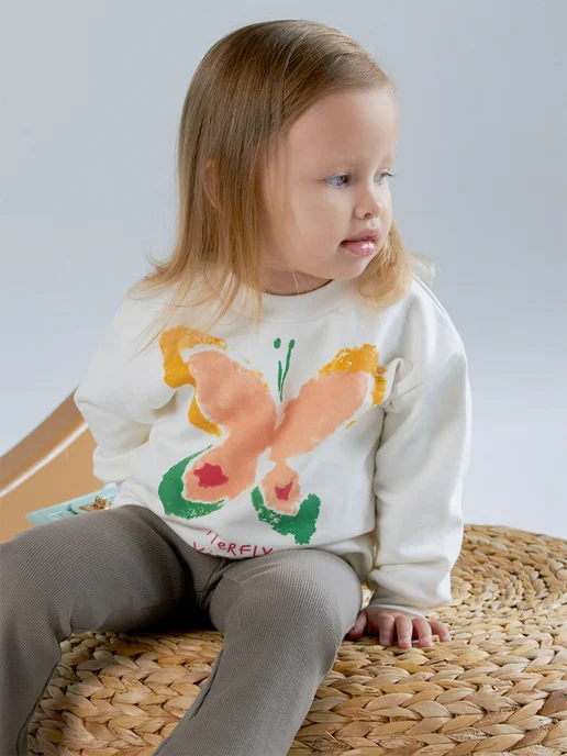 Mami-kids Свитшот для новорожденной девочки, вариант, фото 4