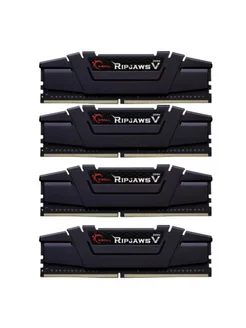 Оперативная память Ripjaws V DDR4 32 Гб,F4-3000C15Q-32GVK G.SKILL 277272945 купить за 9 585 ₽ в интернет-магазине Wildberries