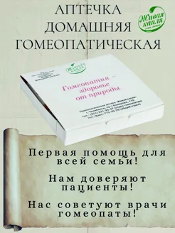 Аптечка гомеопатическая домашняя Живая капля 277535672 купить за 816 ₽ в интернет-магазине Wildberries