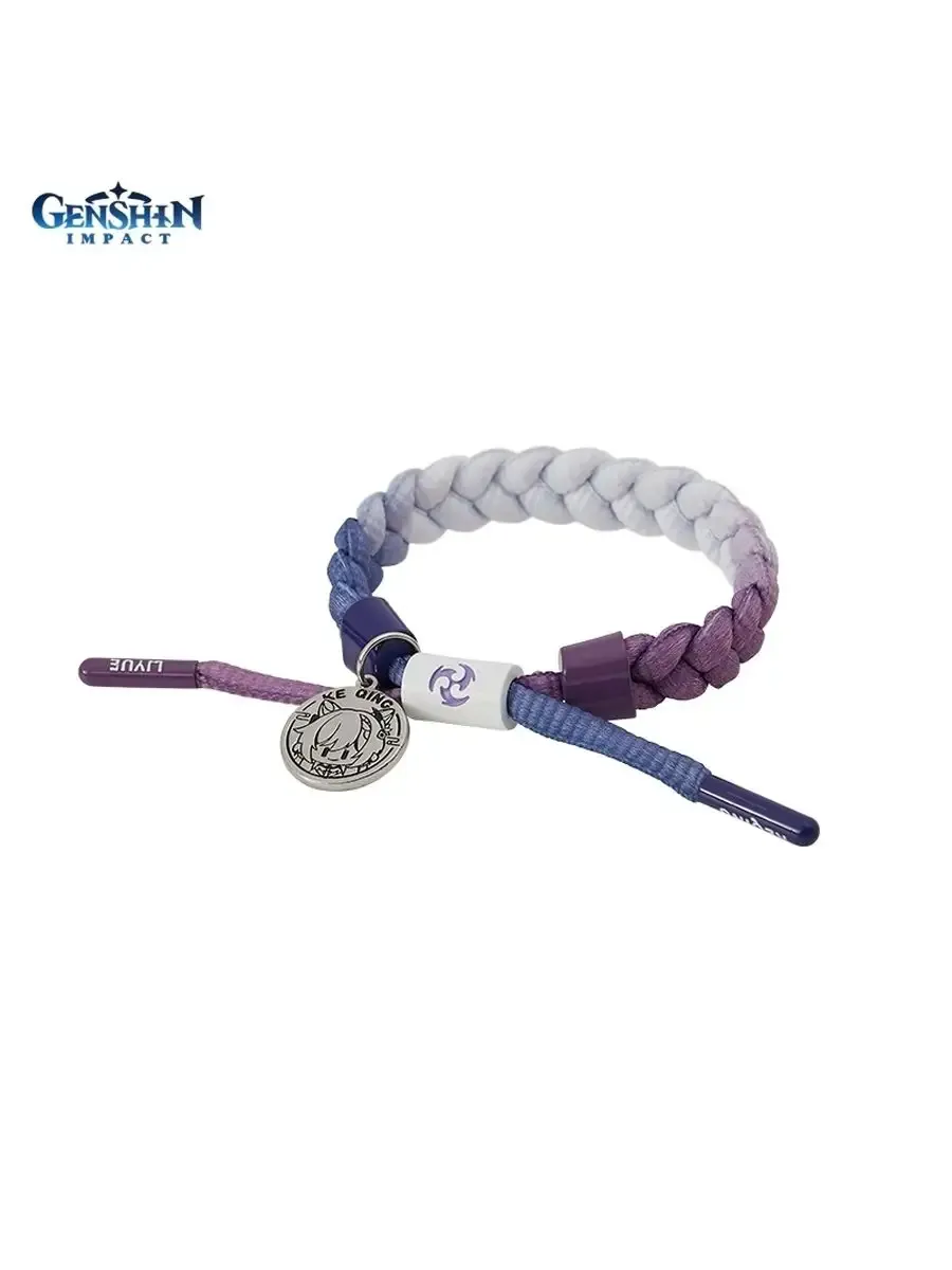 Браслет унисекс Геншин String Bracelets Keqing Кэ Цин