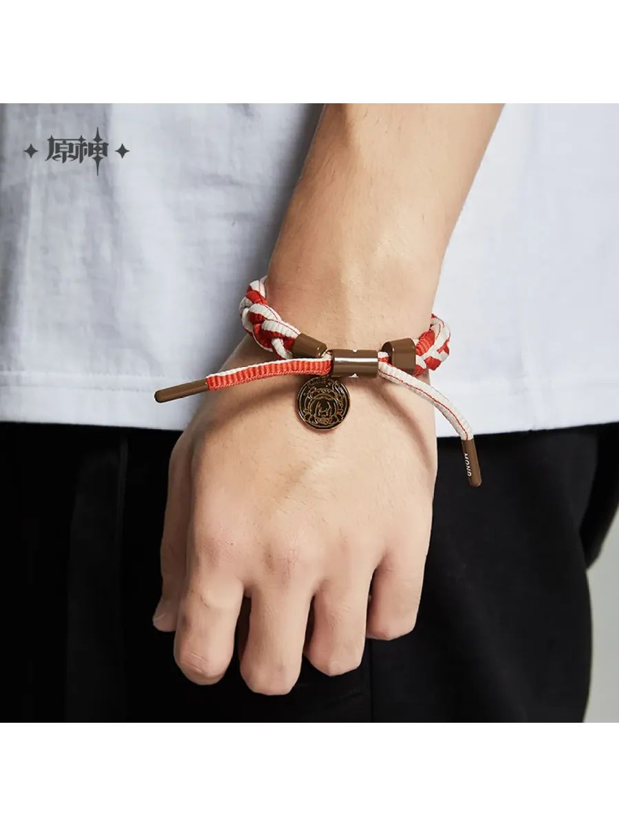 Браслет унисекс Геншин String Bracelets Zhongli Джун Ли