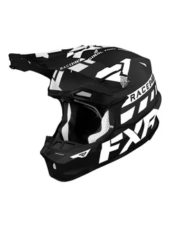 Шлем снегоходный FXR Blade Race Div, Black/White, L FXR 277546803 купить за 42 867 ₽ в интернет-магазине Wildberries