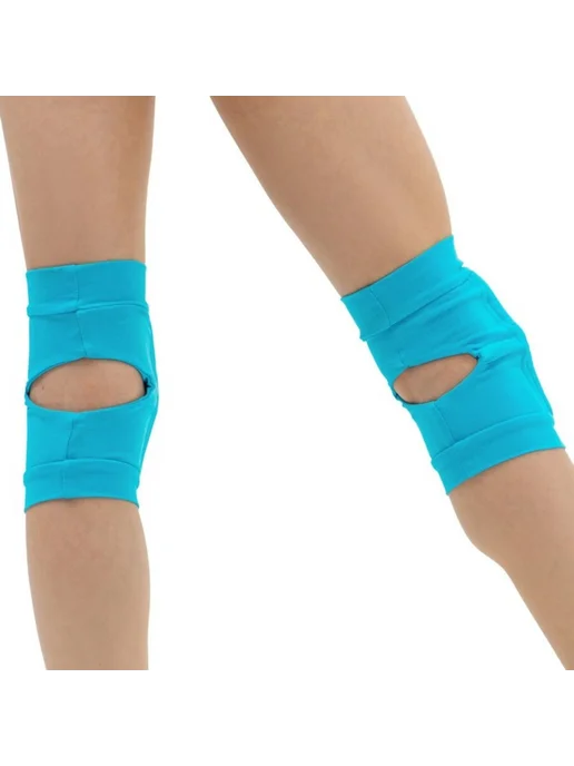 Grace Dance Наколенники для гимнастики р. XS,бирюзовый, голубой, фото 4